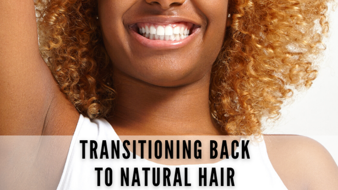 transition to natural hair blog banner