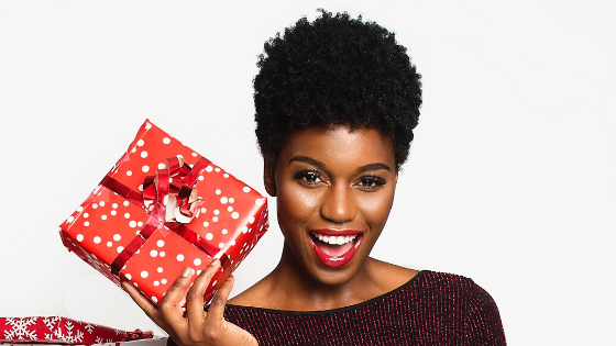 6 Christmas Party Hairstyles for Afro/Curly hair
