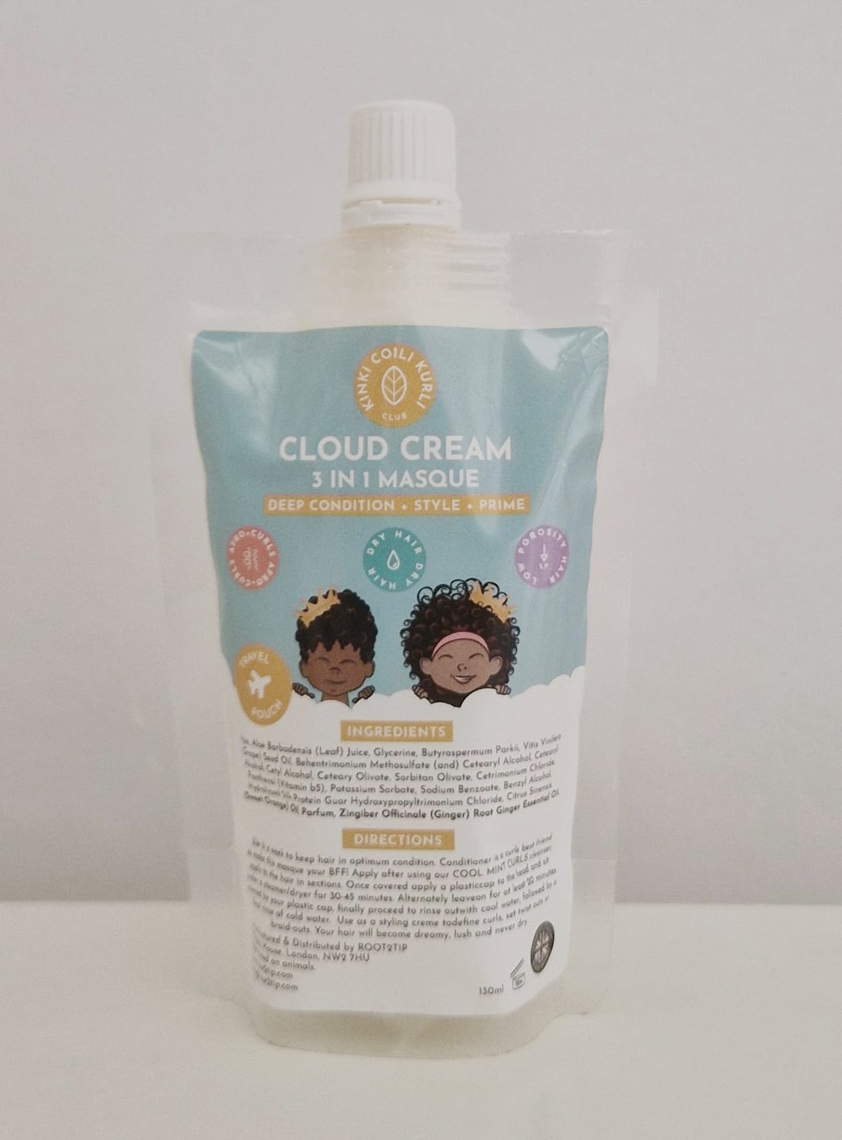 Cloud Cream - 3 in 1 Masque - Deep Condition + Style + Prime