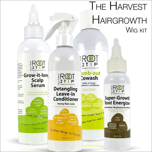 The Harvest Hairgrowth Wig and Braids System - For Afro hair and curls