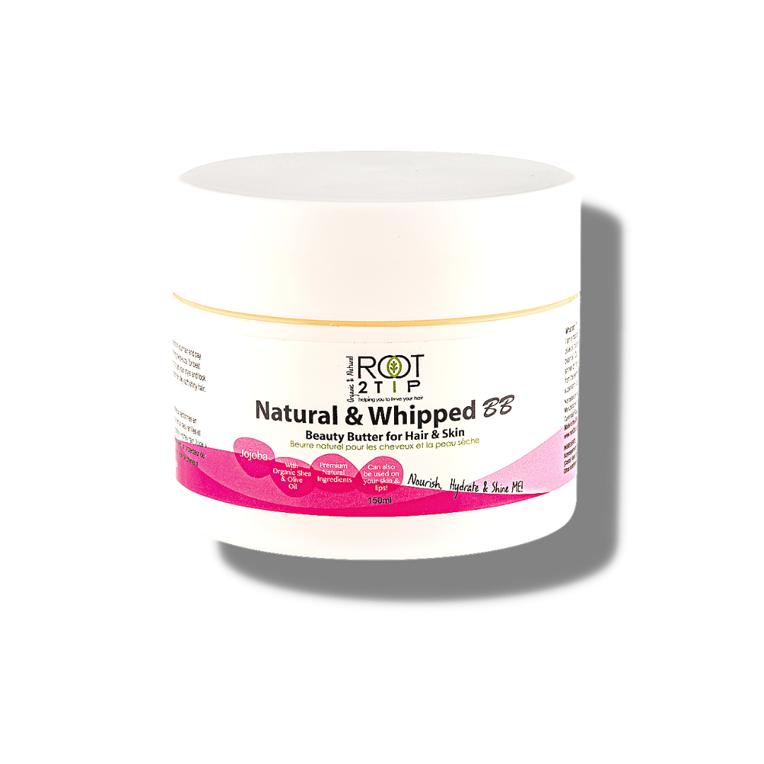 natural hair butter with shea butter for dry hair, 100% natural and vegan