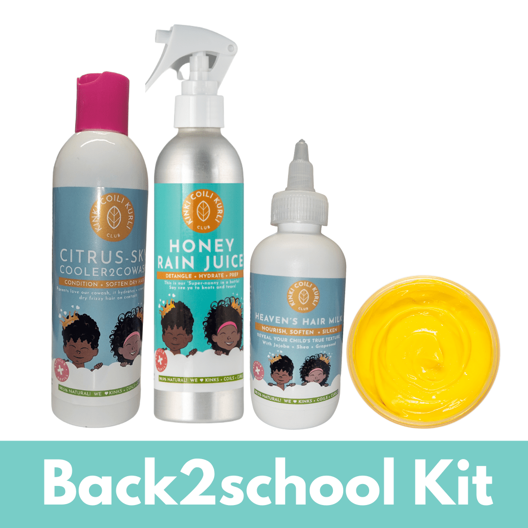 The Back2School Afro-curly kids Moisture System