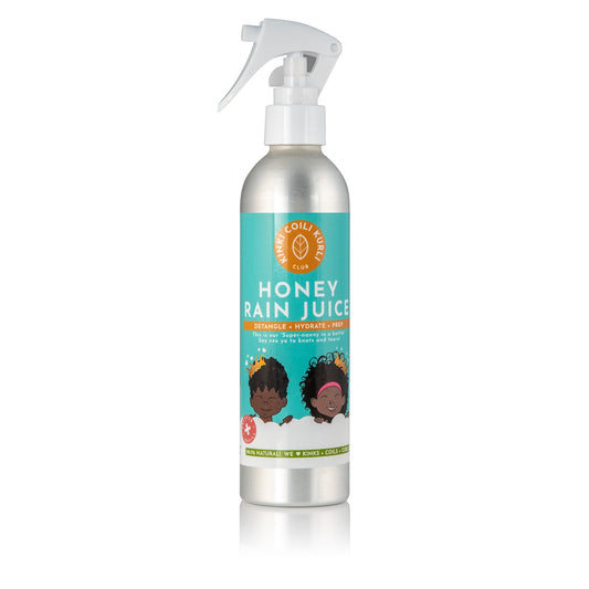 Afro-curly kids hair leave in detangler - Honey Rain Juice (Refill Forever bottle)
